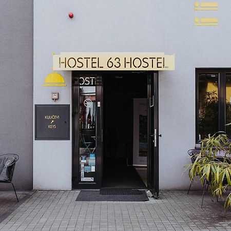 Private Rooms At Hostel63 Zagreb Dış mekan fotoğraf