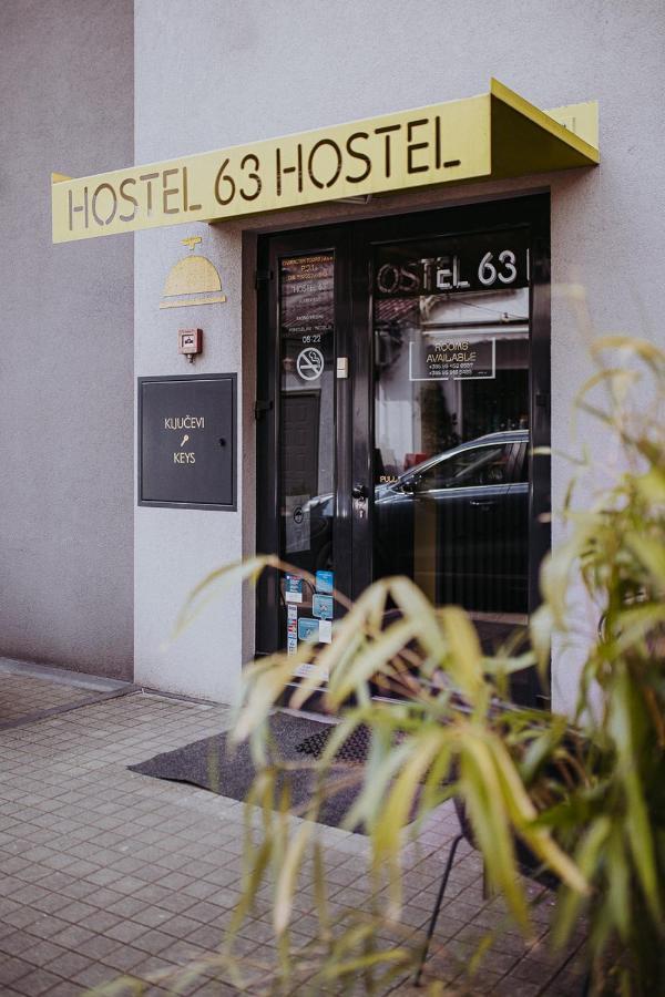 Private Rooms At Hostel63 Zagreb Dış mekan fotoğraf