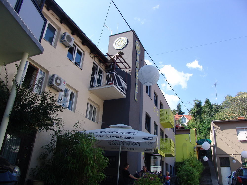 Private Rooms At Hostel63 Zagreb Dış mekan fotoğraf